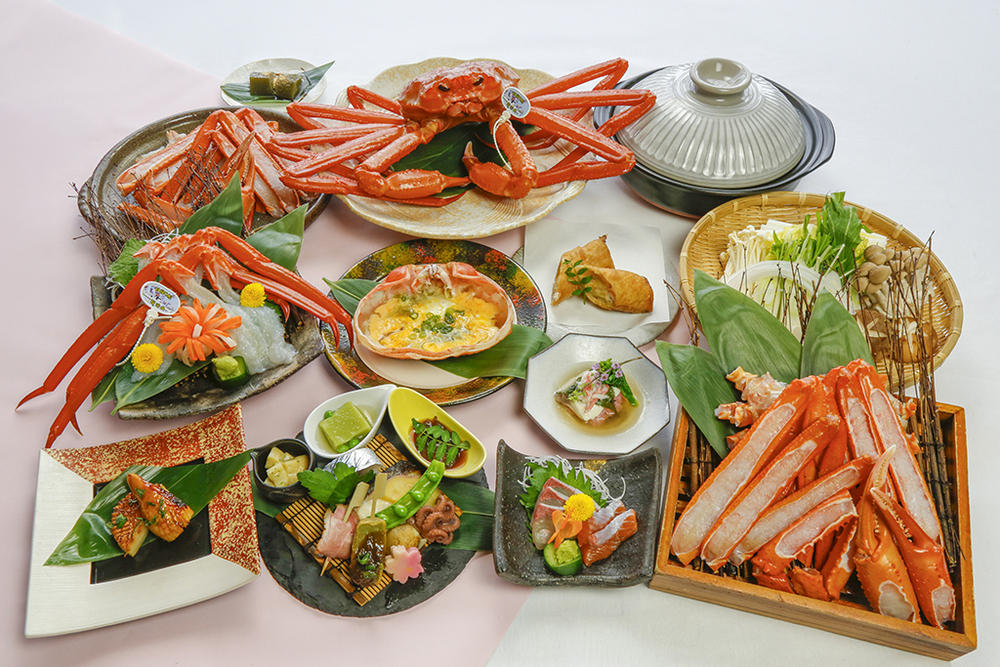 春限定の贅沢プラン！活け香住ガニ会席プラン