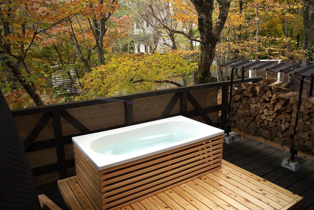 【別邸～薪～ 通常プラン】貸切露天風呂＆サウナテント　薪割り体験も可能 　