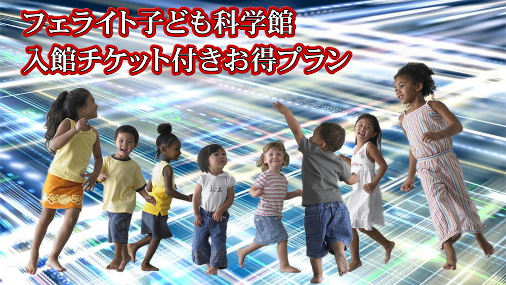 【親子でわくわく科学体験】-素泊り-フェライト子ども科学館入館チケット付きお得プラン