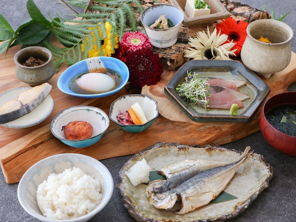 [Bring your dog] Doggy Villa / Summer Japanese-Western fusion course / Enjoy the seasonal flavors of Awaji and the Setouchi region