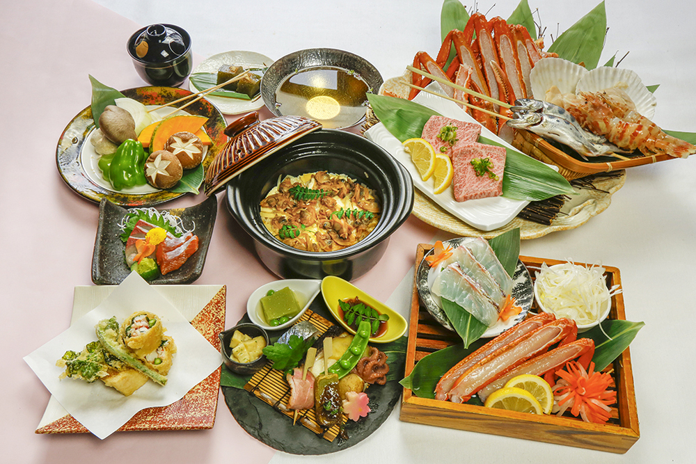 華和ゐ別館の大人気料理！春灯り（はるあかり）囲炉裏ありプラン