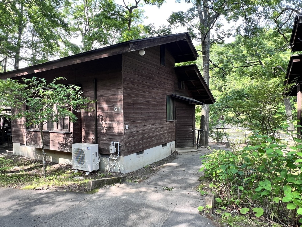 Ｇ１ロッジ（最大８名）宿泊プラン｜飲み放題付！手ぶらでBBQ＆天然温泉