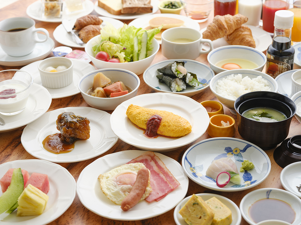 【新春お年玉プラン】＜和洋バイキングの朝食付＞新春特別価格でご宿泊♪お年玉館内利用券1000円分付！