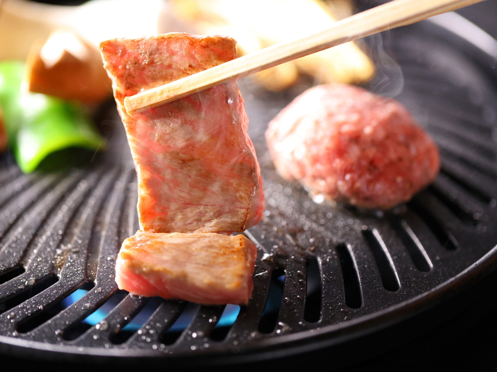 【信州牛づくしプラン】りんごで育った信州牛のステーキ付き焼肉コース