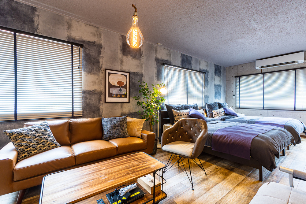 4F【最大6名収容】空港10分！アクセス抜群。カッコイイ空間