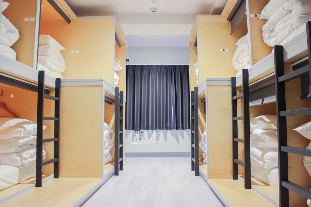 女性用ドミトリー12名部屋（1ベット）