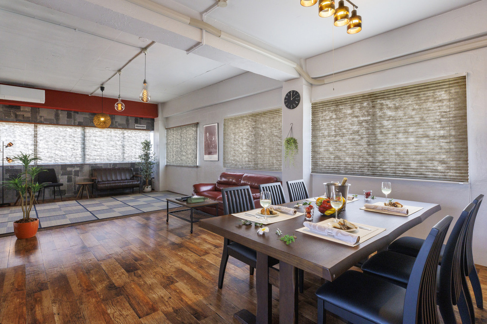 5F【最大10名】美栄橋駅徒歩１分！空港15分！広々空間(^^♪