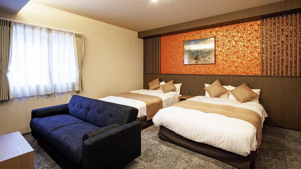 【35平米】デラックスツインルーム＜秋＞禁煙