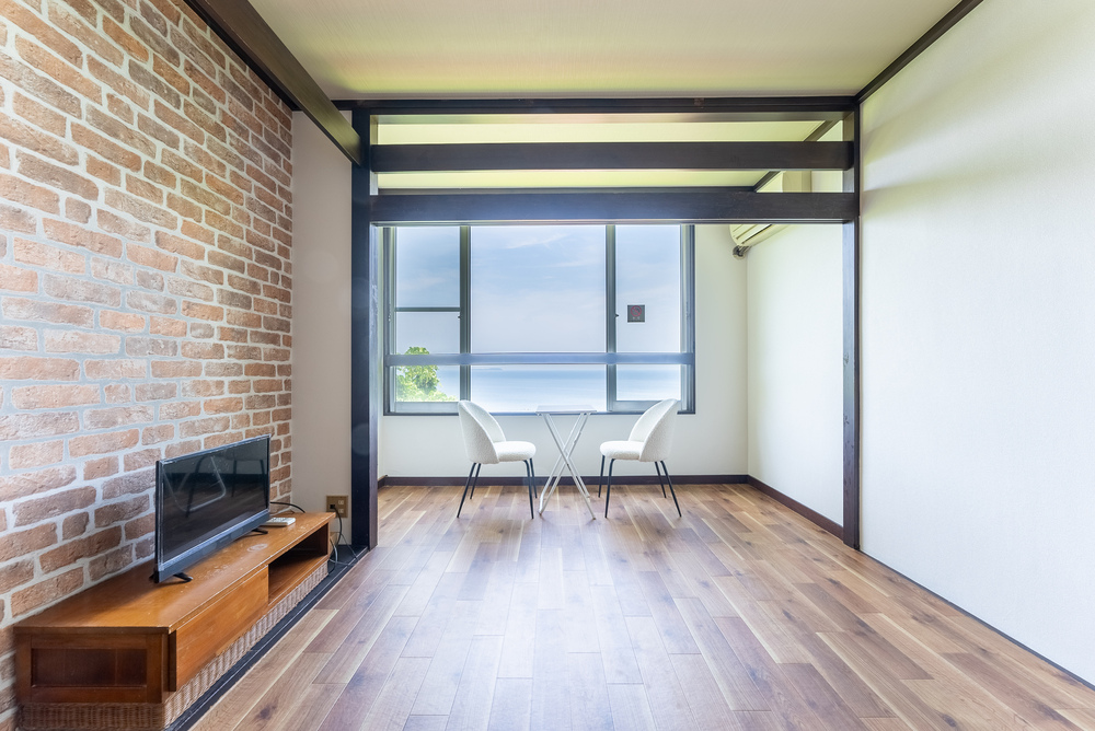 絶景オーシャンビュー・1〜3名部屋・バス共用【禁煙】