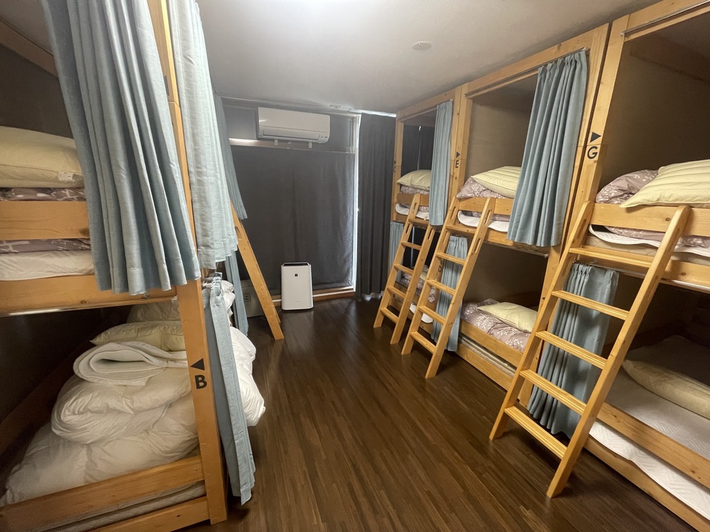【男女共用ドミトリー】２段ベッド１名分※相部屋【禁煙】